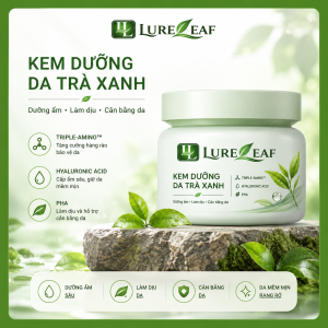 kem duong am tra xanh