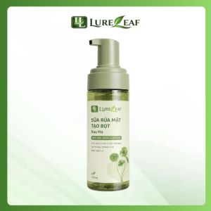 sua rua mat rau ma lure leaf ngừa mụn