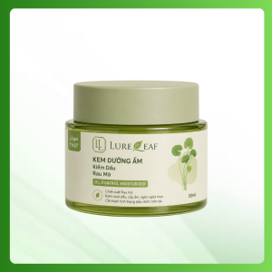 Kem duong am rau ma Lure Leaf kiem dau ngua mun