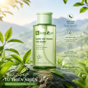 nuoc tay trang chiet xuat tu tra xanh